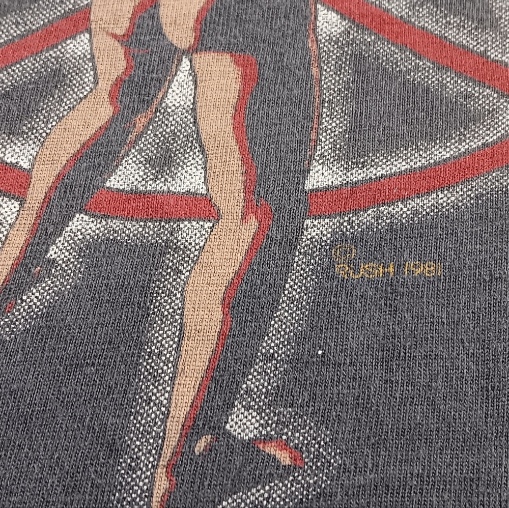 Vintage 1981 Rush Tee - Picture 3 of 12